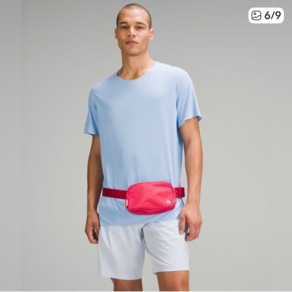 NW0T ❤️ Lululemon Cherry Mist Red Everywhere Belt Bag - Picture 7 of 8